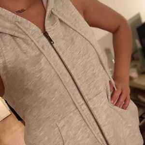 Soft Eco-Friendly Vest Hoodie